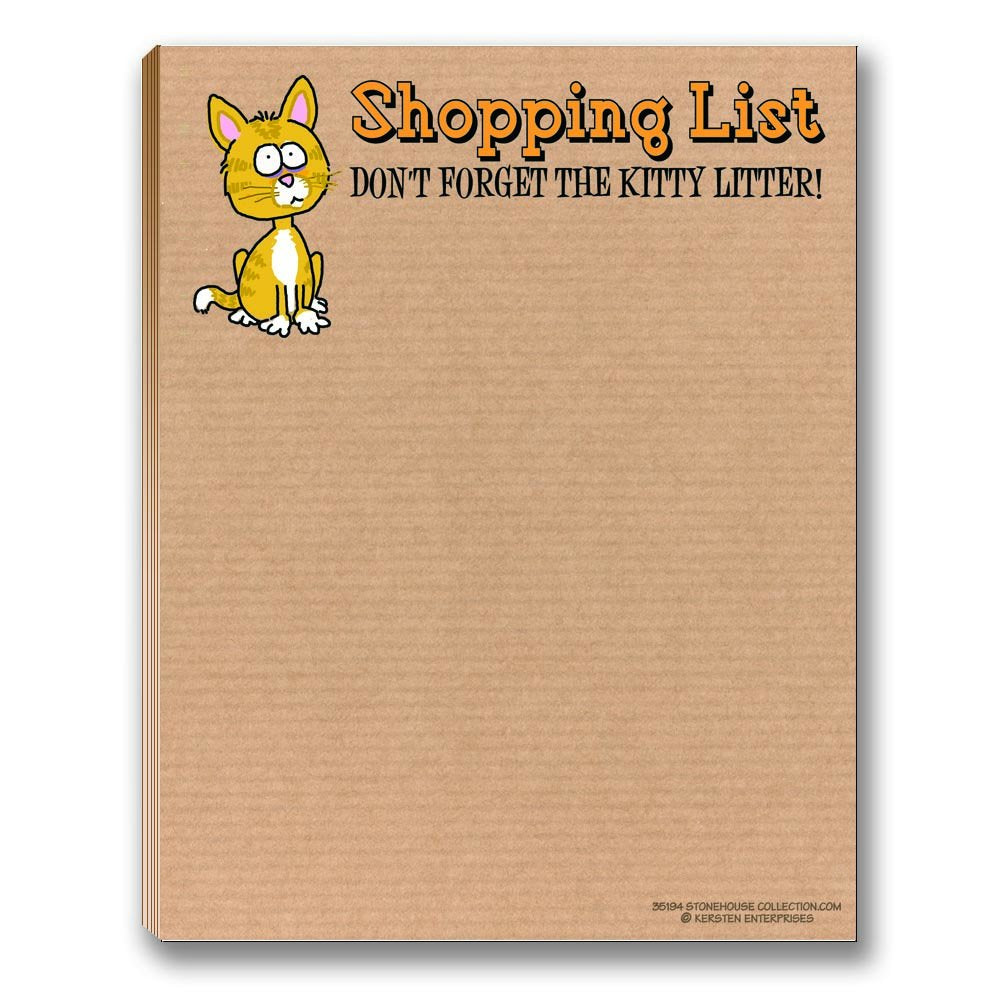 Assorted Funny Cat Note Pads for Cat Lovers