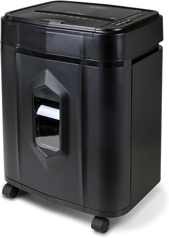 120-Sheet Auto Feed Micro-Cut Paper Shredder, 30-Minute Use
