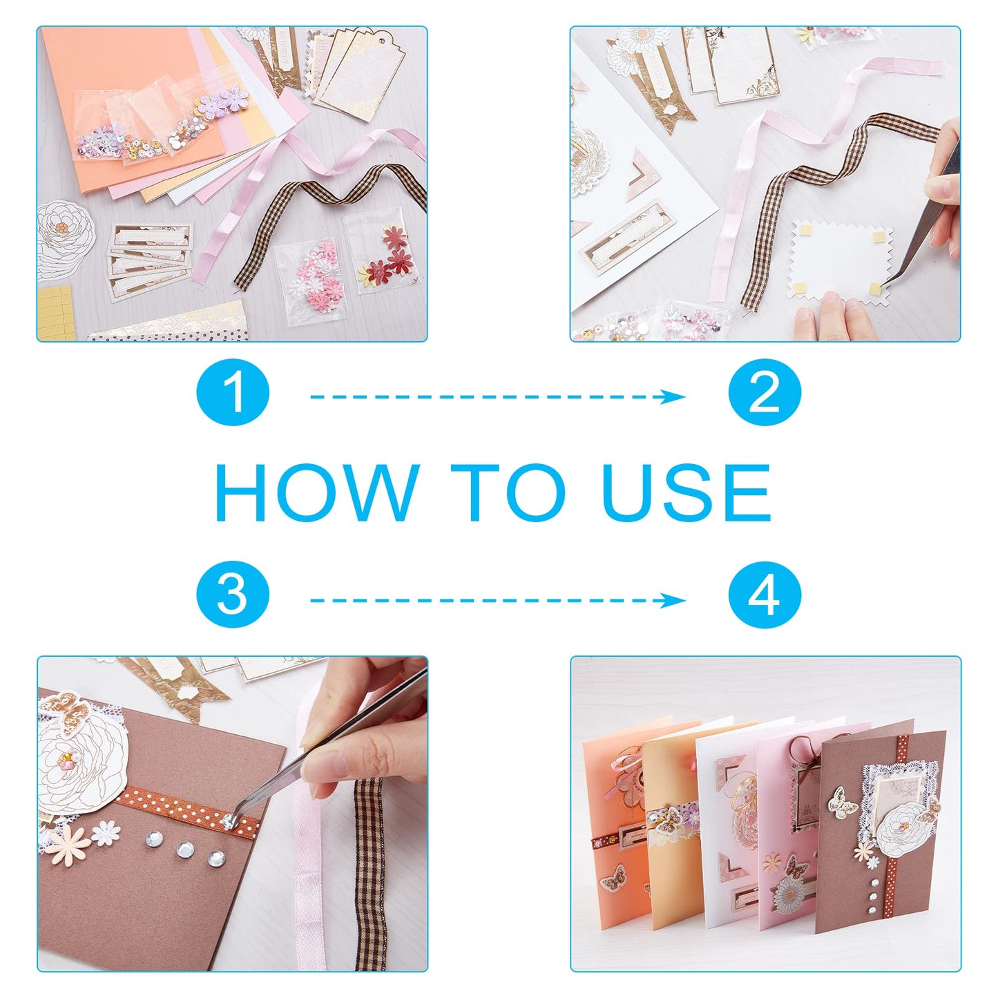 DIY Envelope Card Making Kit with 27 Designs