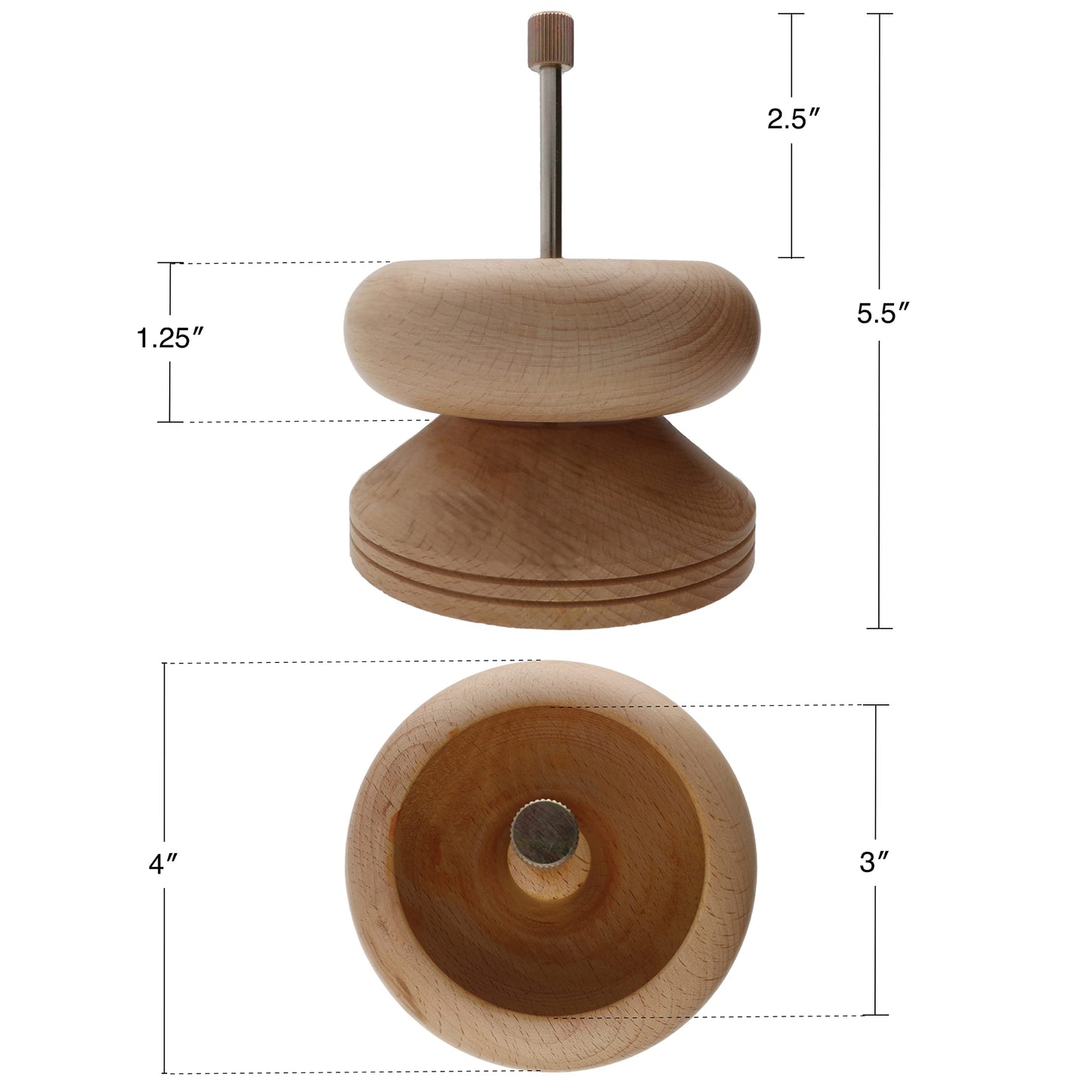 Efficient Bead Stringing Wheel for Jewelry and Arts