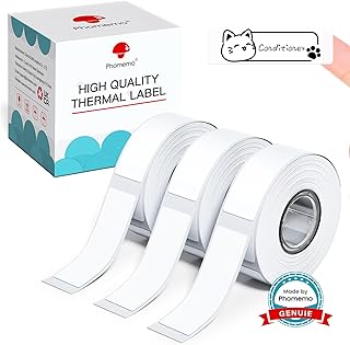 Black on White Label Tape, 12x40mm, 160 Tapes