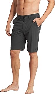 Men's 4-Way Stretch Quick Dry 21-Inch Hybrid Shorts