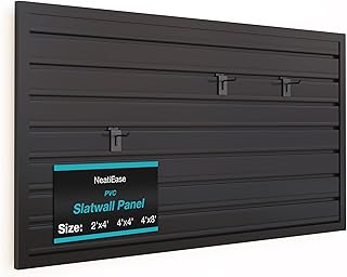 Heavy Duty 2x4ft Slatwall Panel for Garage Storage