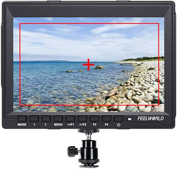 7-inch IPS HD On-Camera Field Monitor with Peaking