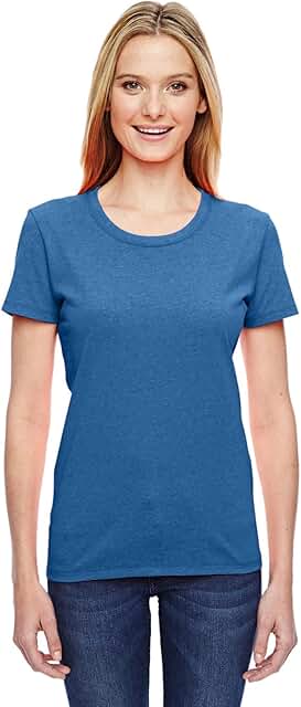 Ladies' 5 oz. HD Cotton T-Shirt in Retro Hot Royal