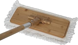 Live Love Clean Bamboo 2-in-1 Wet and Dry Dust Mop