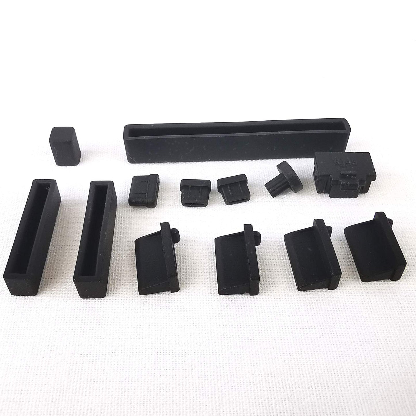 Black anti-dust plug for Raspberry Pi 4