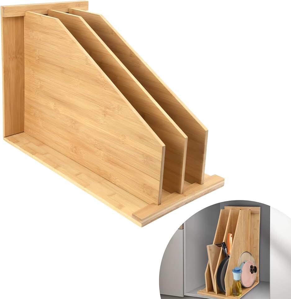 Tray Dividers for Kitchen Cabinets, 12x15.5x23 inches