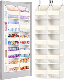 Heavy Duty 5-Tier Over Door Organizer with 20 Pockets