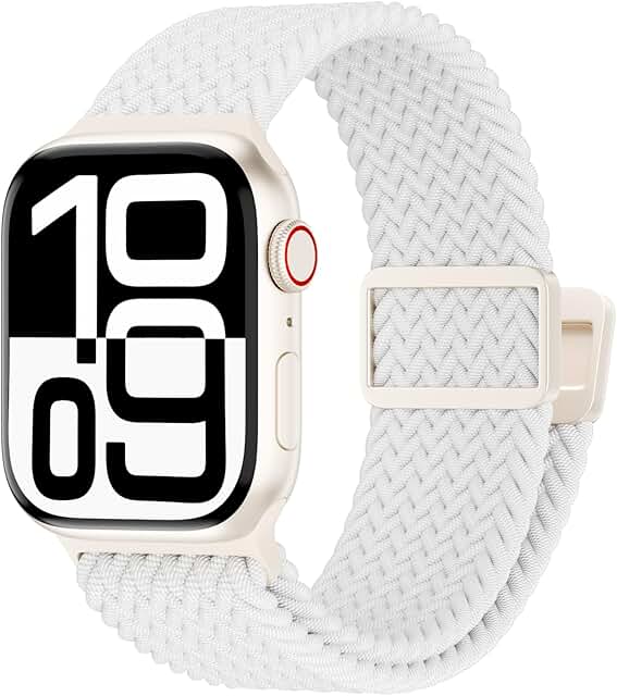 Magnetic Nylon Braided Sport Band for Smartwatch