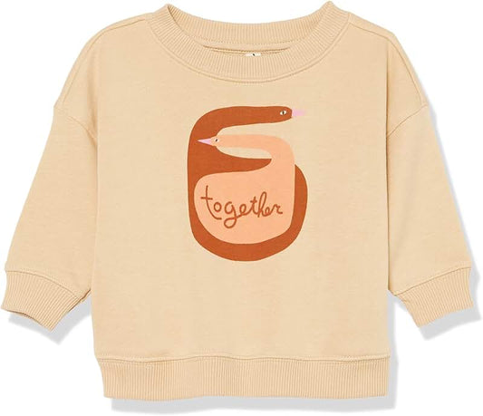 Unisex Babies' French Terry Crewneck Sweatshirt