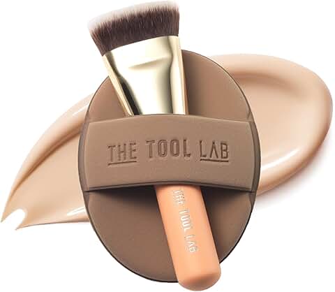All Day Fitting Duo Makeup Set with Brush and Sponge
