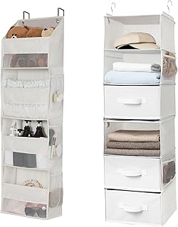 Hanging Closet Shelves and Over-the-Door Organizer