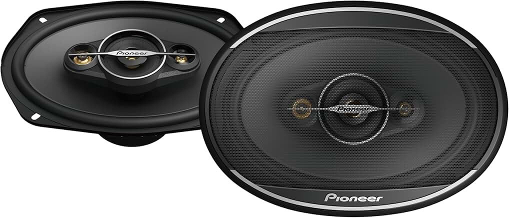6" x 9" 4-Way Car Speakers with 450W Max, Balanced Sound