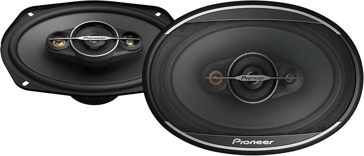 6" x 9" 4-Way Car Speakers with 450W Max, Balanced Sound