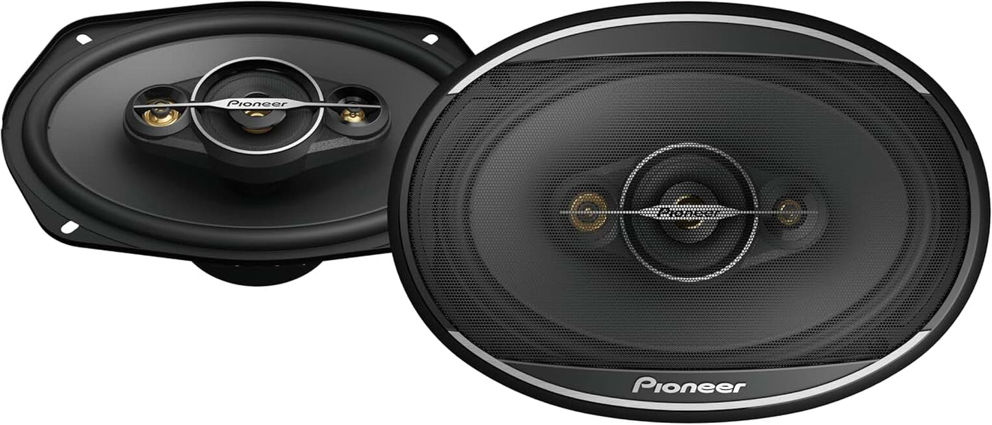 6" x 9" 4-Way Car Speakers with 450W Max, Balanced Sound
