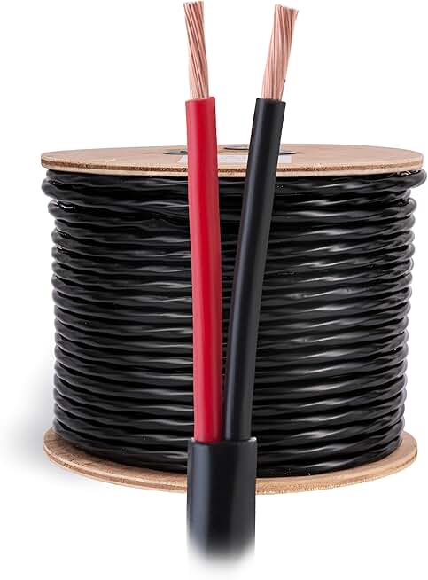 14-Gauge 250 ft Speaker Wire for Indoor and Outdoor Use