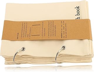 Blank Fabric Sketchbook for Drawing and Writing