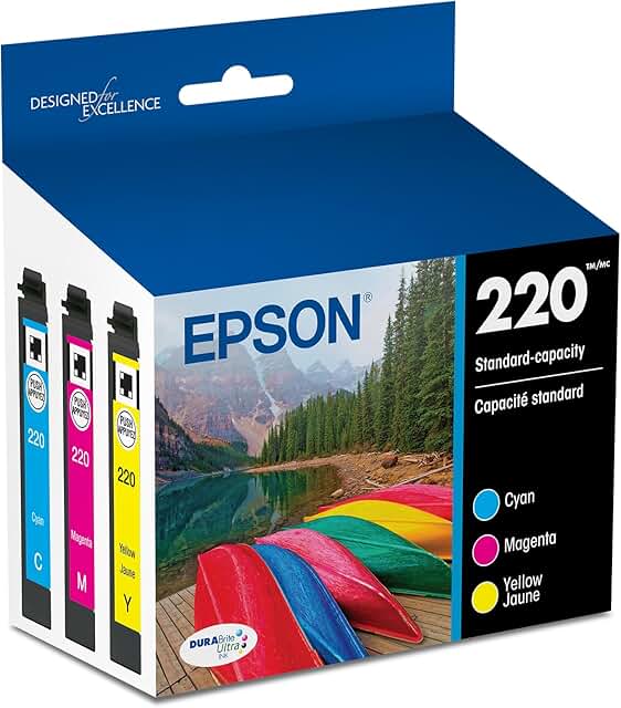 Color Ink Combo Pack for Inkjet Printers