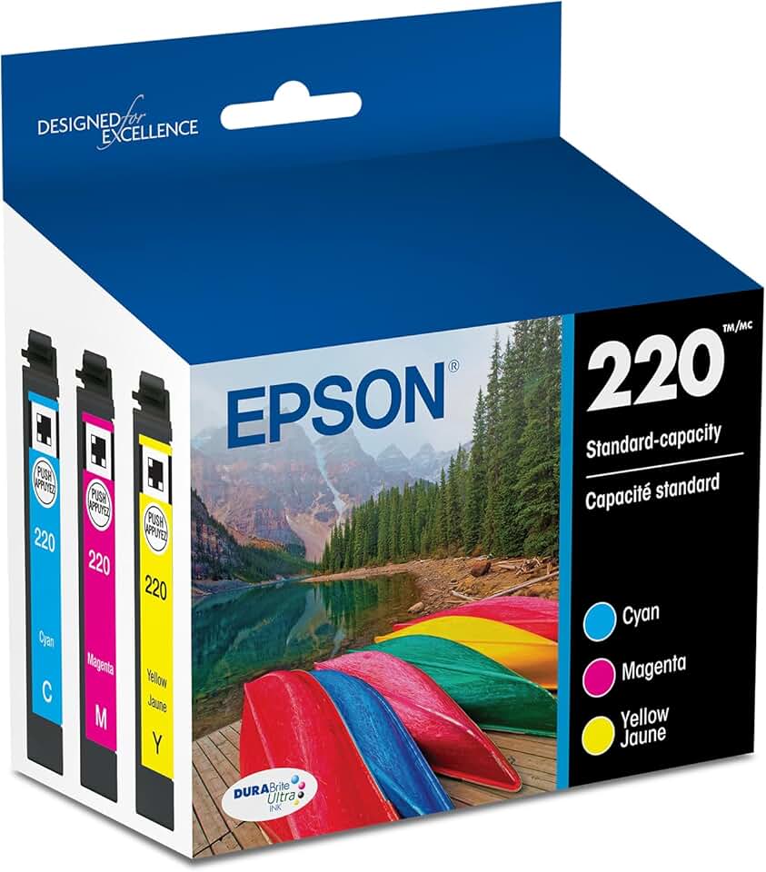 Color Ink Combo Pack for Inkjet Printers