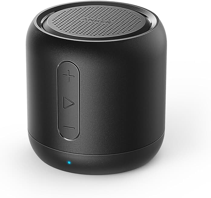 Mini Bluetooth Speaker with FM Radio and 15-Hour Playtime