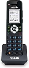 Black accessory handset for small business system