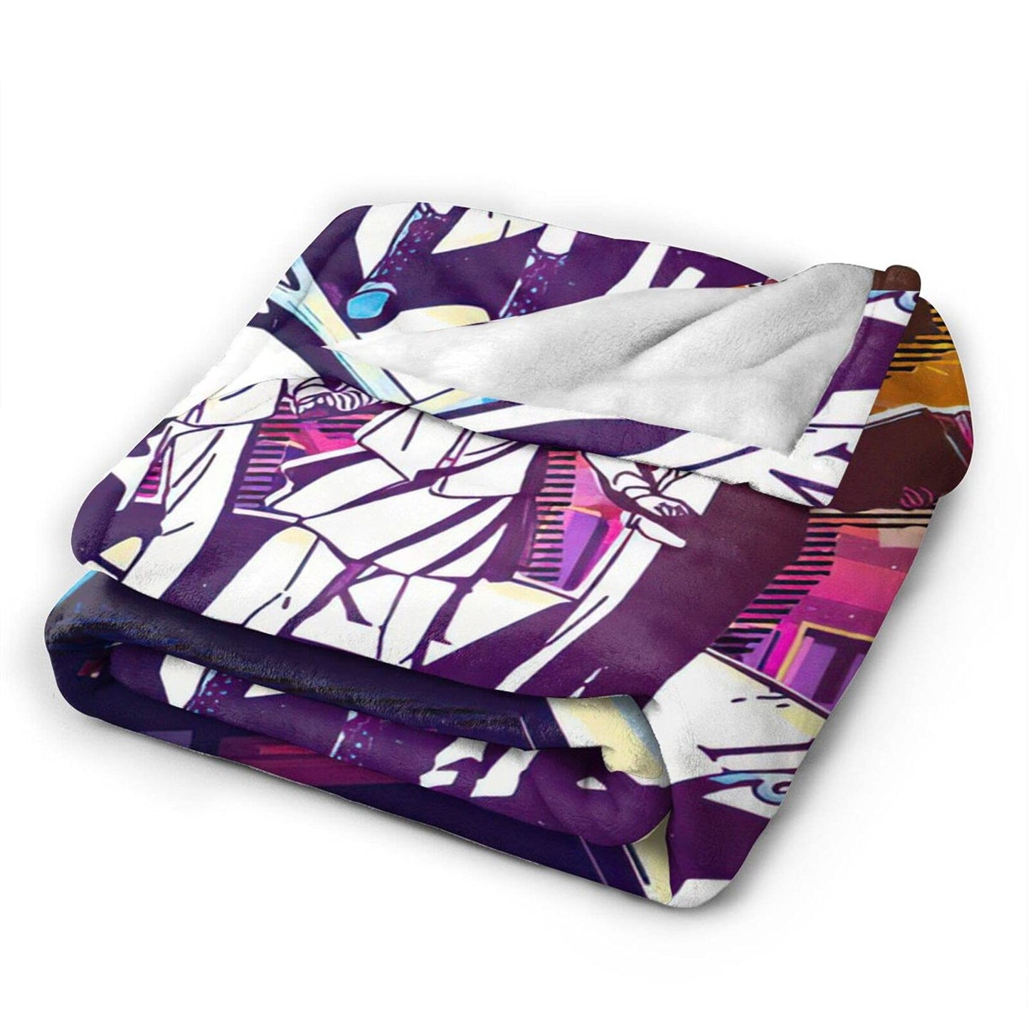 The Promised Neverland Blanket Super Soft Warm and Comfortable Blanket Flannel Blanket, Suitable for Bed, Sofa, Chair, Living Room, Bedroom in All Seasons80 X60