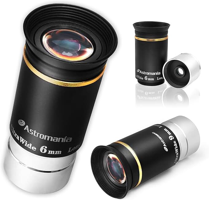 1.25" 9mm Ultra Wide Angle Eyepiece with 6mm Bundle