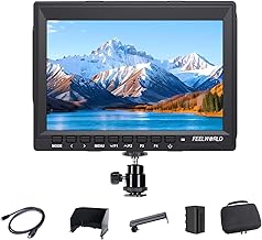 7-inch IPS On-Camera Field Monitor with Battery and Case