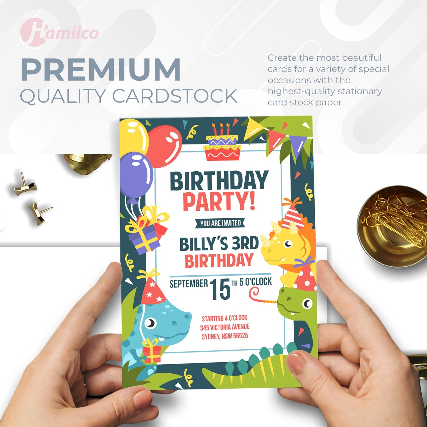 White 8.5 x 11 inch Heavyweight Cardstock Paper Pack