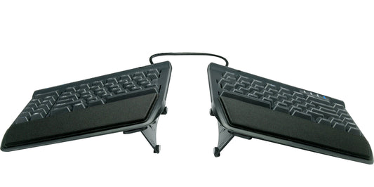 Freestyle2 ergonomic keyboard with VIP3 lifters for PC