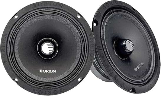 High Efficiency 6.5" Mid-Range Bullet Speakers (Pair)