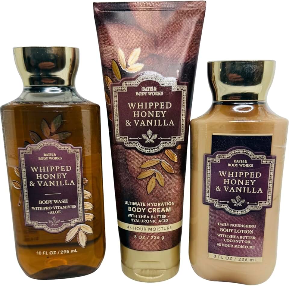 Whipped Honey and Vanilla Body Set