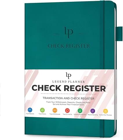 Check Register Book for Personal and Business Finances