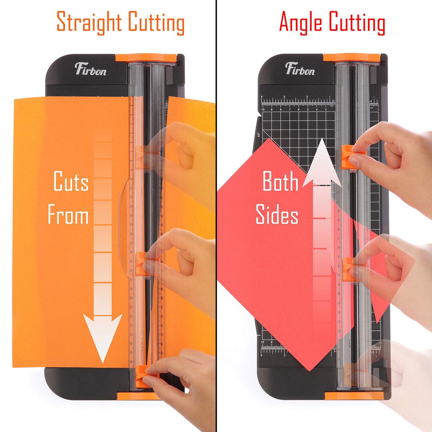12-Inch Titanium Paper Cutter with Safety Guard