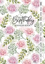 Birthday and Anniversary Record Book with Monthly Index