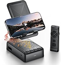 Portable Bluetooth Speaker with Remote and Camera Control