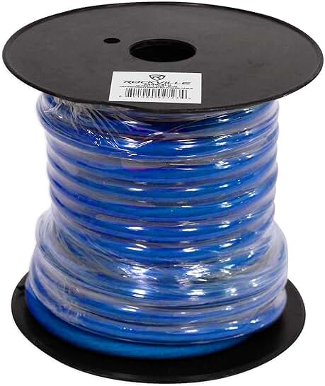 40 ft 4 AWG Car Amplifier Power and Ground Wire