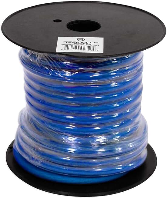 40 ft 4 AWG Car Amplifier Power and Ground Wire