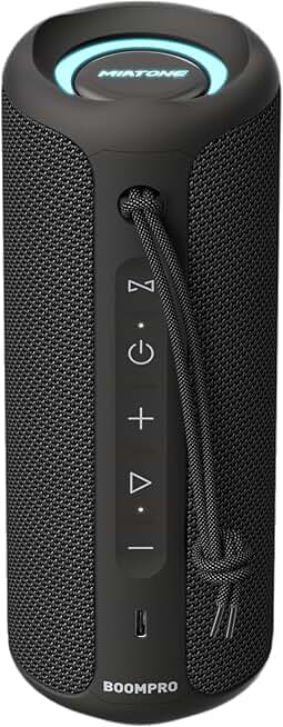 Portable 36W Bluetooth Speaker with Waterproof Design
