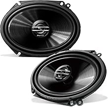 6" x 8" 2-Way Car Speakers, Pair