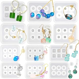 14-Count Beads Resin Molds for Gemstone Jewelry