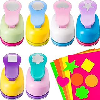 Set of 16 craft hole punches with various shapes