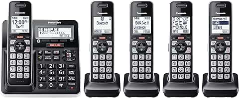 Cordless Phone with Call Block and Recording