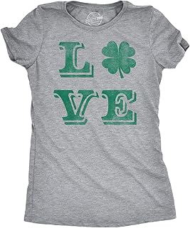 Women's St. Patrick's Day Clover Shamrock T-Shirt
