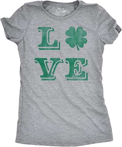 Women's St. Patrick's Day Clover Shamrock T-Shirt