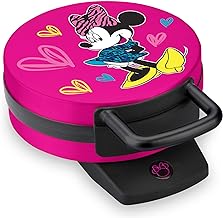 Minnie Mouse Waffle Maker with Nonstick Surface
