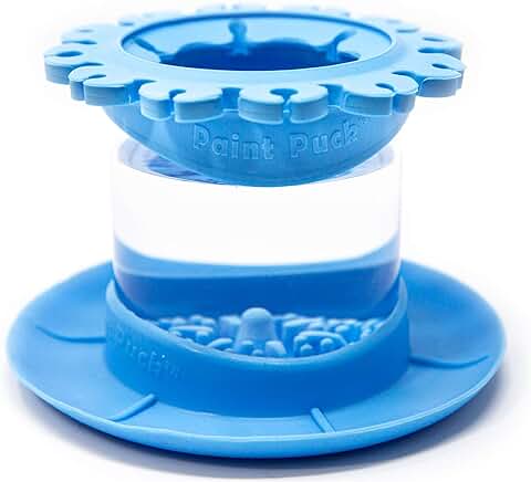 Paint Puck Rinse Cup for Brushes and Watercolor