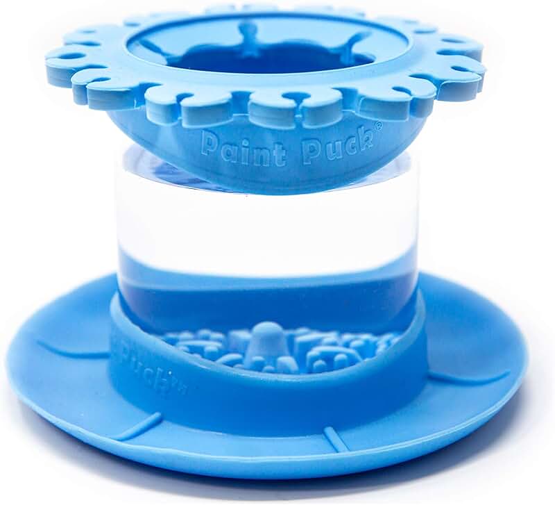 Paint Puck Rinse Cup for Brushes and Watercolor