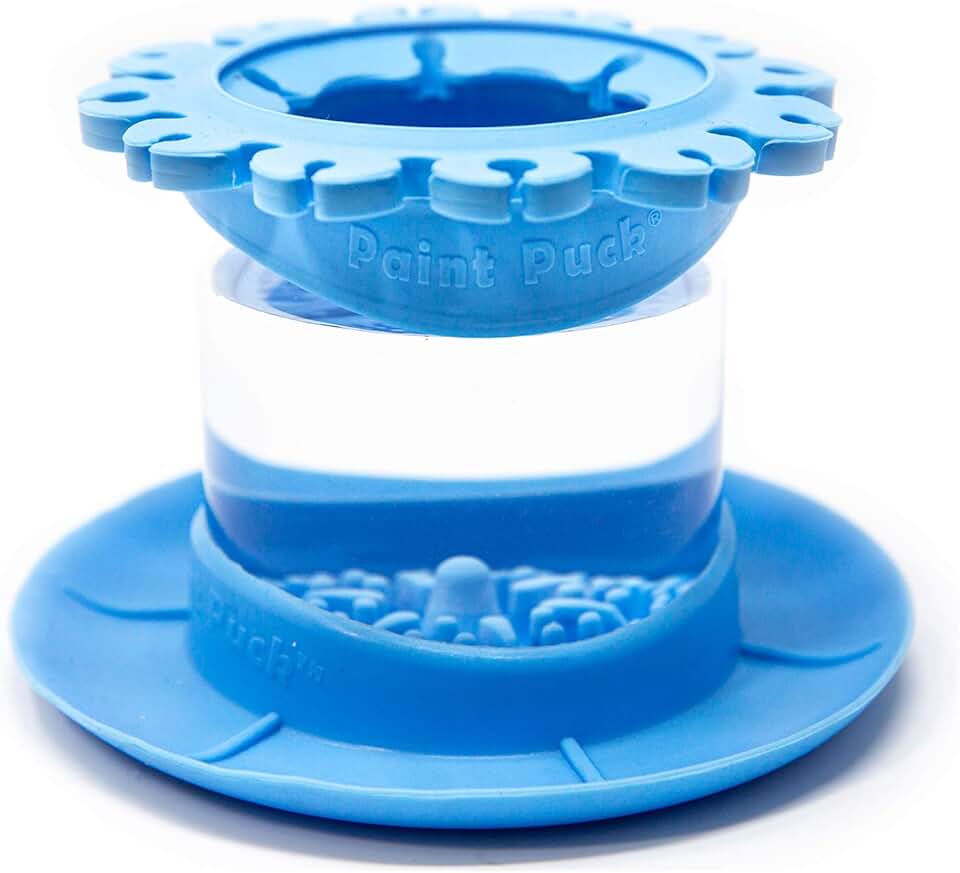 Paint Puck Rinse Cup for Brushes and Watercolor